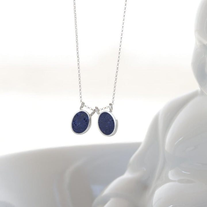  - Amuletinho Intuição - lápis lazuli - Ateliê Camila Lovisaro