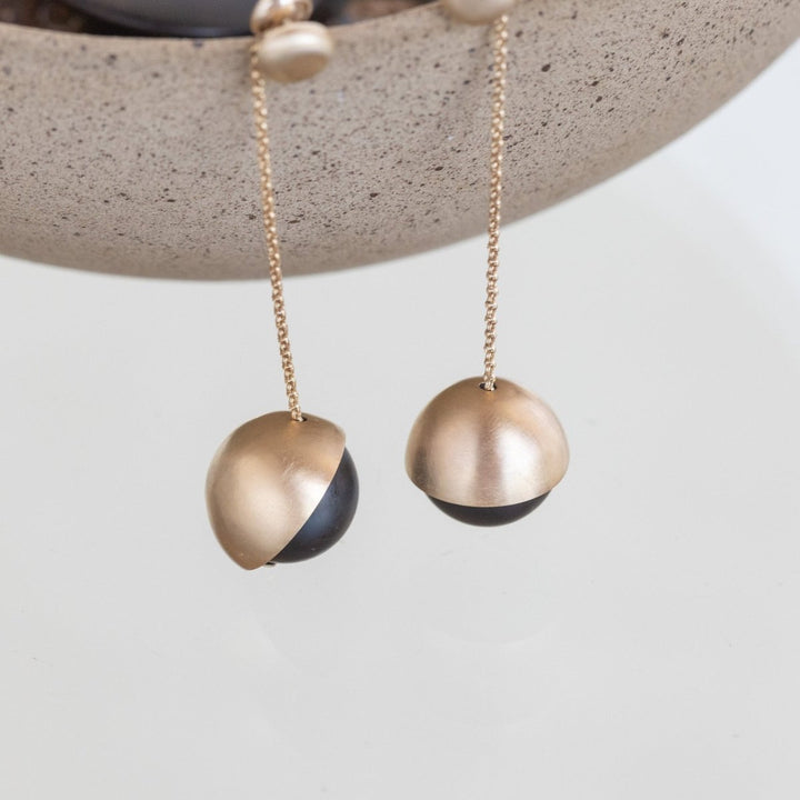  - Brinco Joaninha - pronta entrega - Ateliê Camila Lovisaro