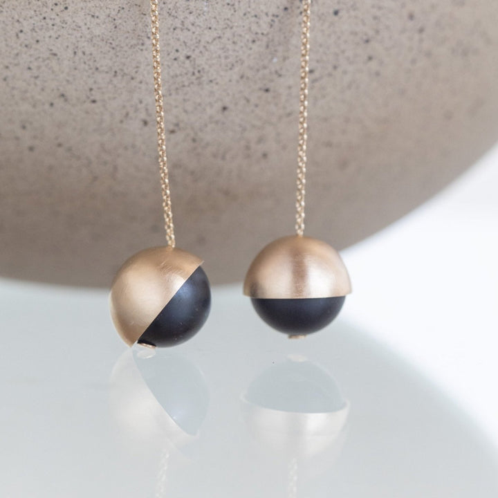  - Brinco Joaninha - pronta entrega - Ateliê Camila Lovisaro