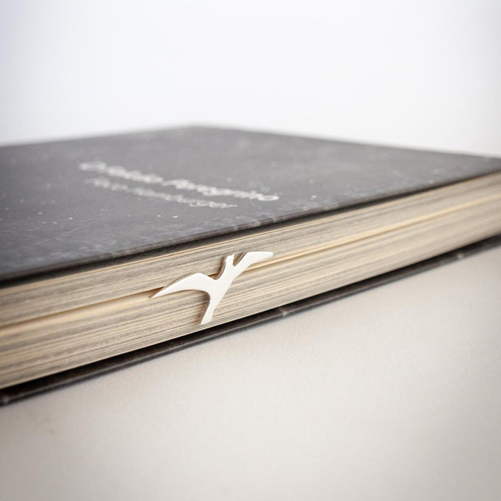 CL MARCADOR GAIVOTA AG - Marcador de livro - GAIVOTA - Ateliê Camila Lovisaro