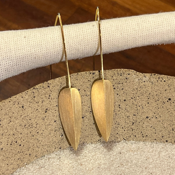 CLCS BD G - Brinco Sementes Gancho - pronta entrega - Ateliê Camila Lovisaro