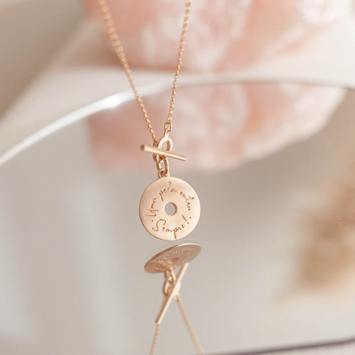  - Medalha Uma Pela Outra - pronta entrega - Ateliê Camila Lovisaro