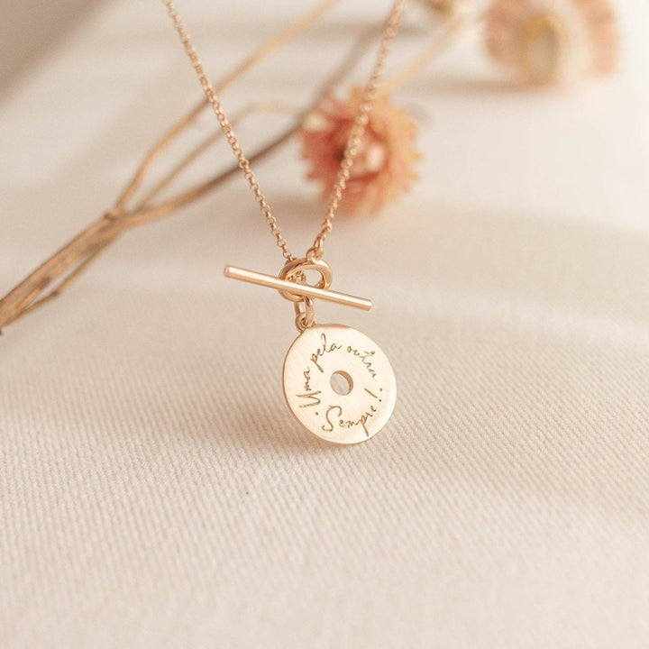  - Medalha Uma Pela Outra - pronta entrega - Ateliê Camila Lovisaro