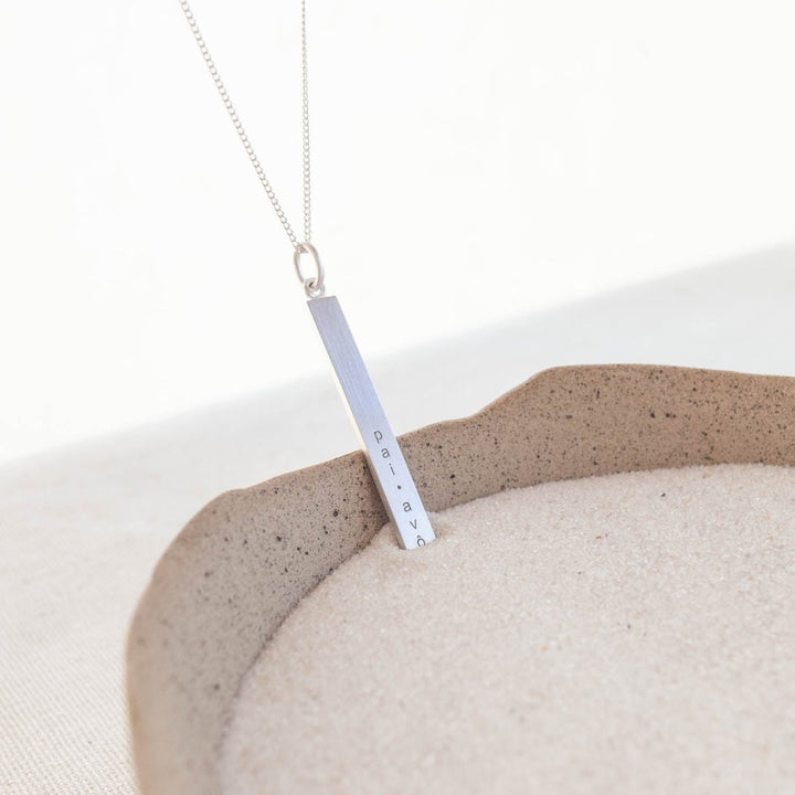  - Pingente Plaquinha - Ateliê Camila Lovisaro