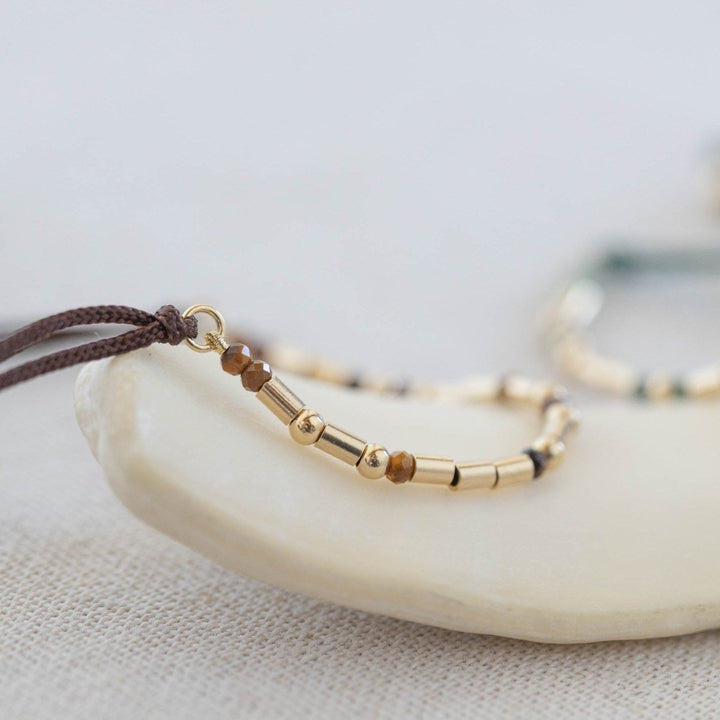  - Pulseira Decifra - me - Coragem - pronta entrega - Ateliê Camila Lovisaro